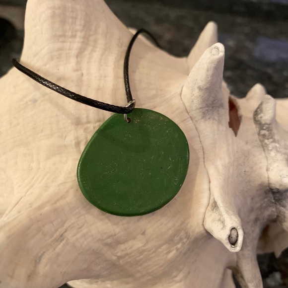 Boho evil eye pendant necklace - Picture 3 of 3